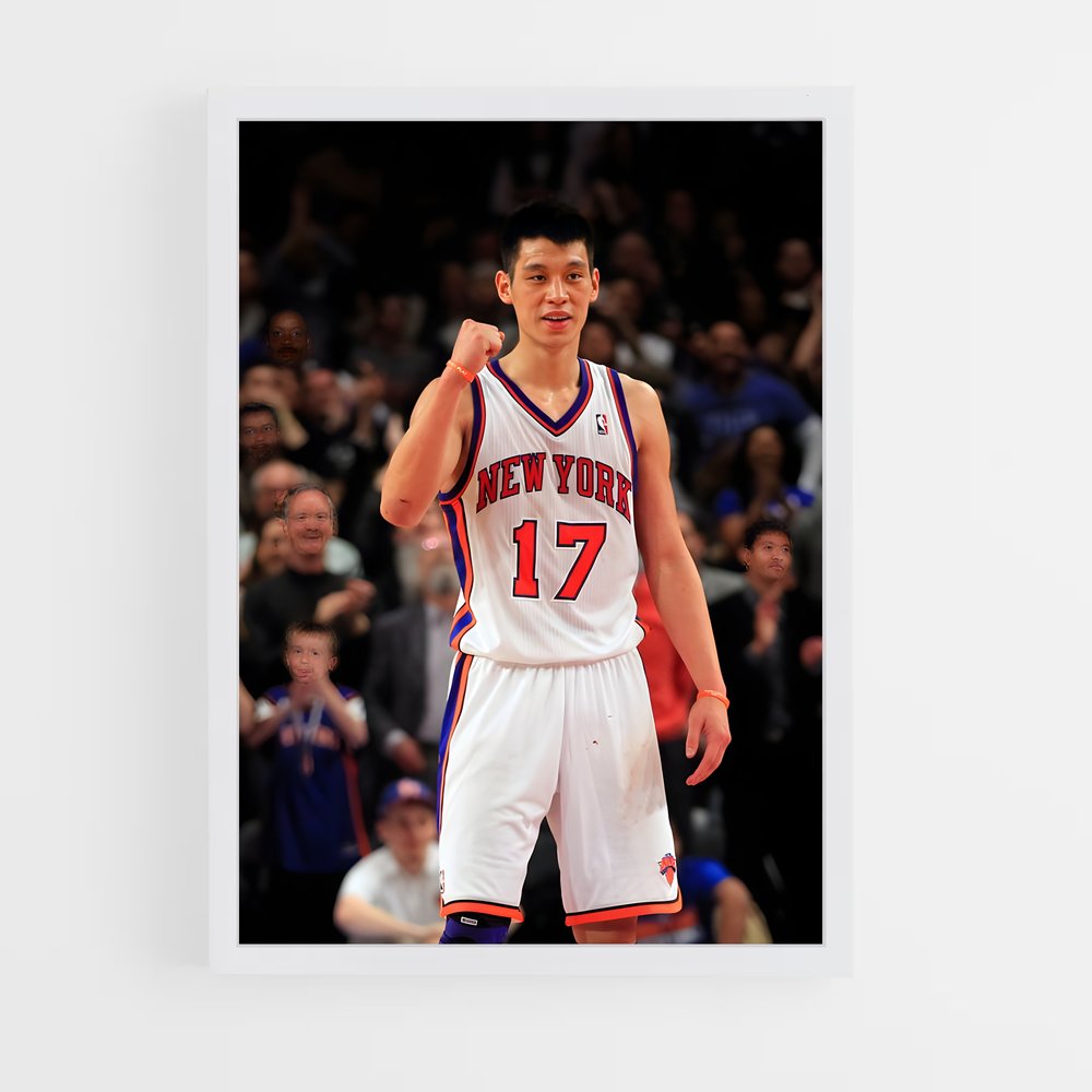 Poster Jeremy de lin – affiche Basketball (vue 3)